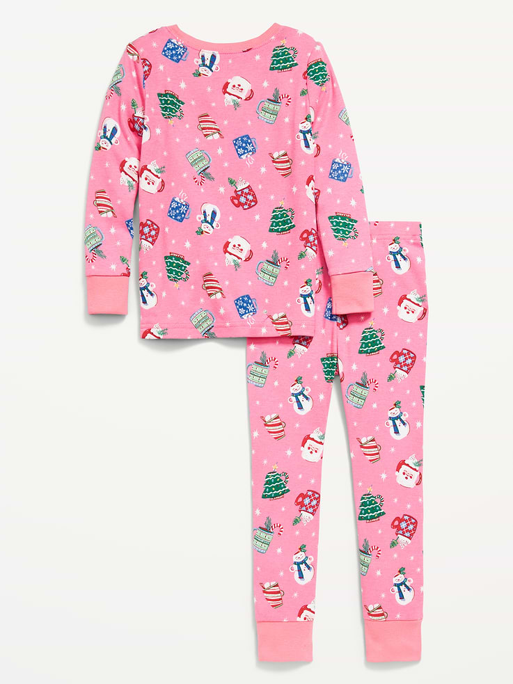 Image number 2 showing, Printed Snug-Fit Pajama Set for Toddler & Baby