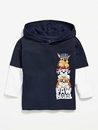 Image number 1 showing, Paw Patrol™ Oversized Unisex Graphic Hoodie for Toddler