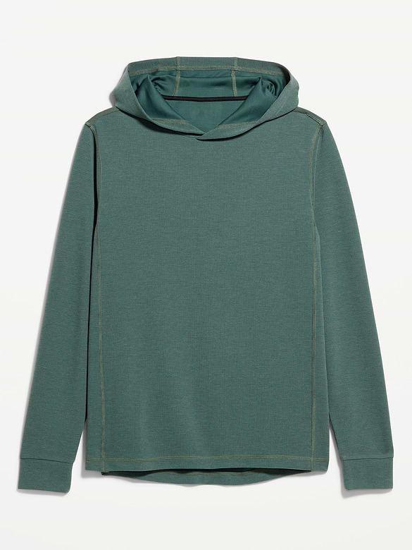 Recharge Knit Waffle Pullover Hoodie
