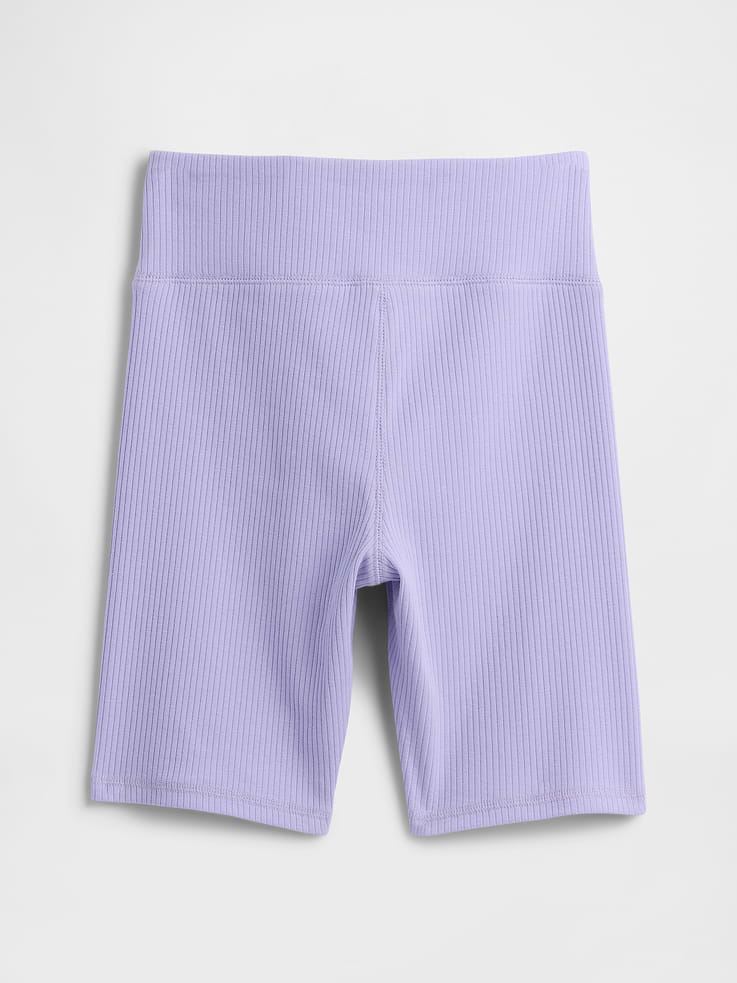 Image number 2 showing, Kids Ribbed Bike Shorts