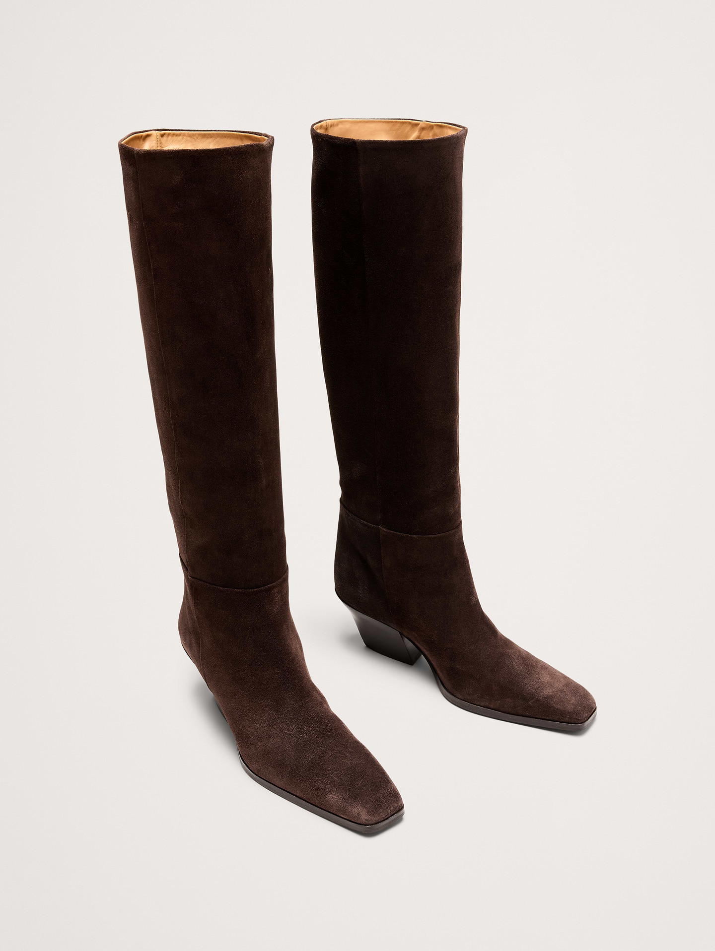 Image 3 of 6, Italian Leather Knee-High Boot