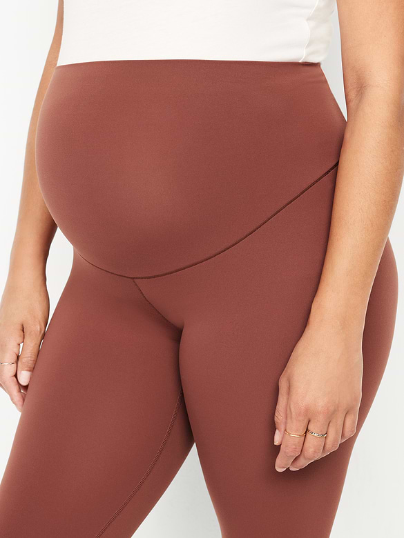 Maternity Full-Panel StudioSmooth 7/8 Leggings