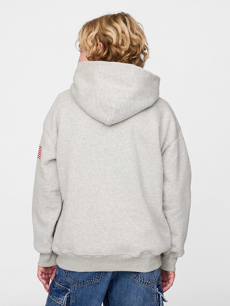 Image number 3 showing, Kids VintageSoft NYC Times Square Hoodie