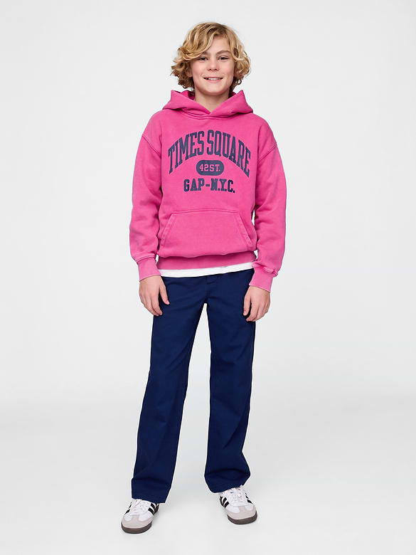 Kids VintageSoft NYC Times Square Hoodie