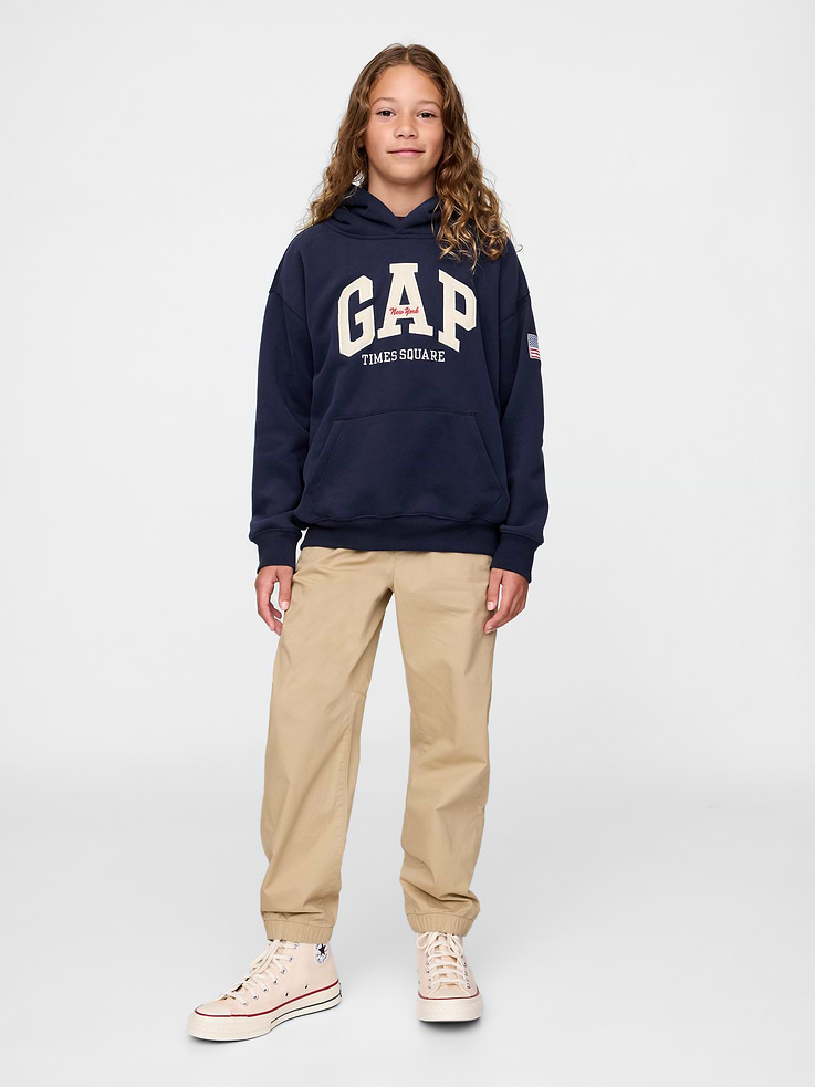 Image number 4 showing, Kids VintageSoft NYC Times Square Hoodie