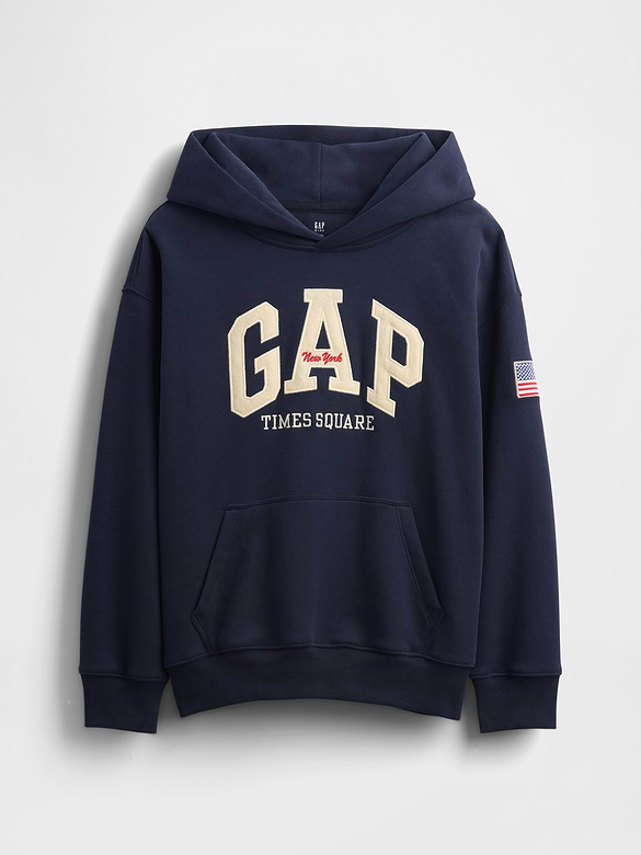 Kids VintageSoft NYC Times Square Hoodie