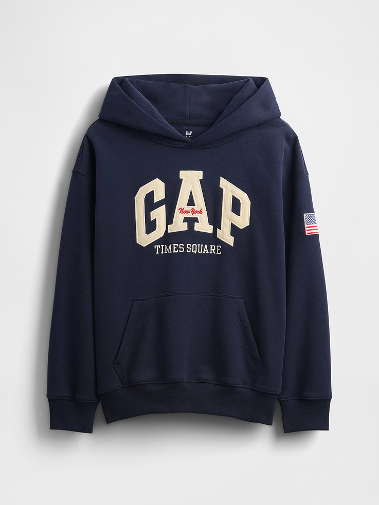 Image number 7 showing, Kids VintageSoft NYC Times Square Hoodie