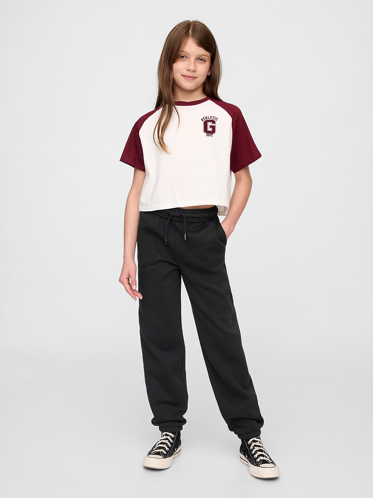 Image number 2 showing, Kids VintageSoft Relaxed Logo Joggers