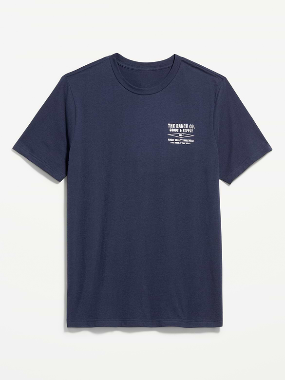 Crew-Neck Graphic T-Shirt