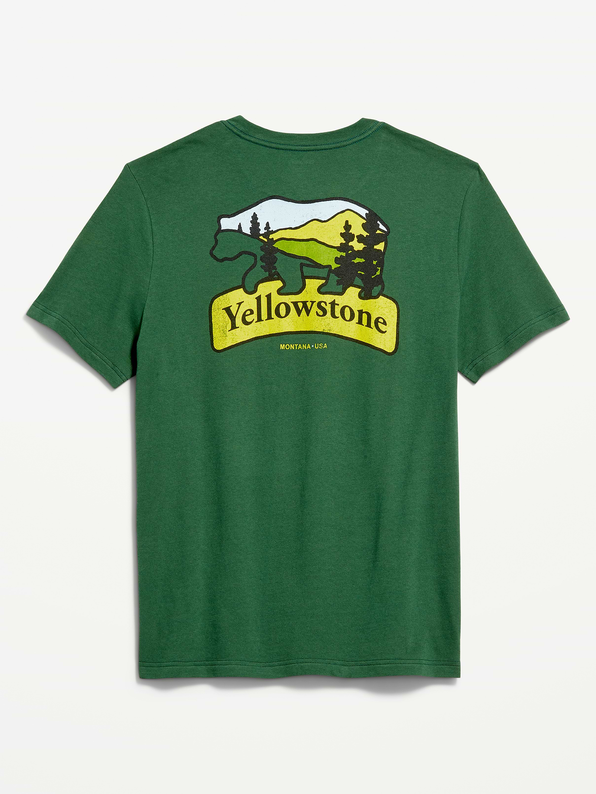 Image 2 of 2, Crew-Neck Graphic T-Shirt