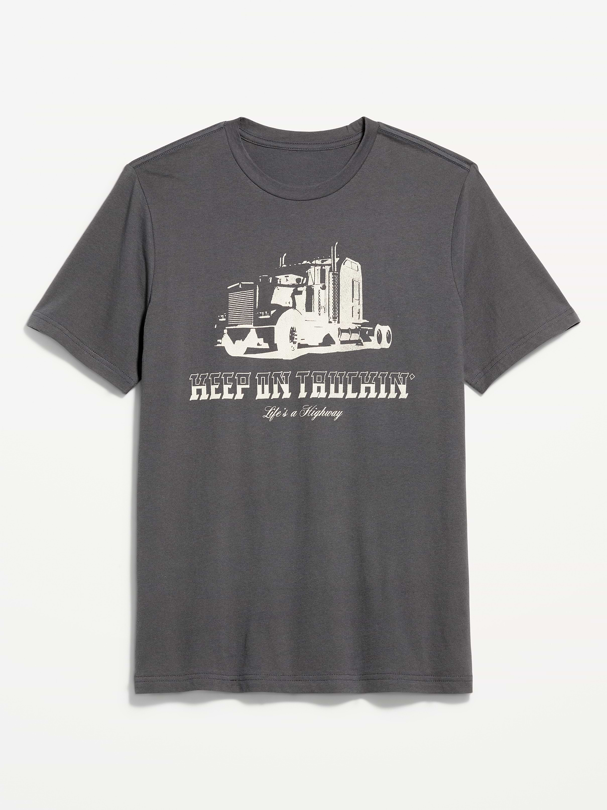 Image number 1 showing, Crew-Neck Graphic T-Shirt