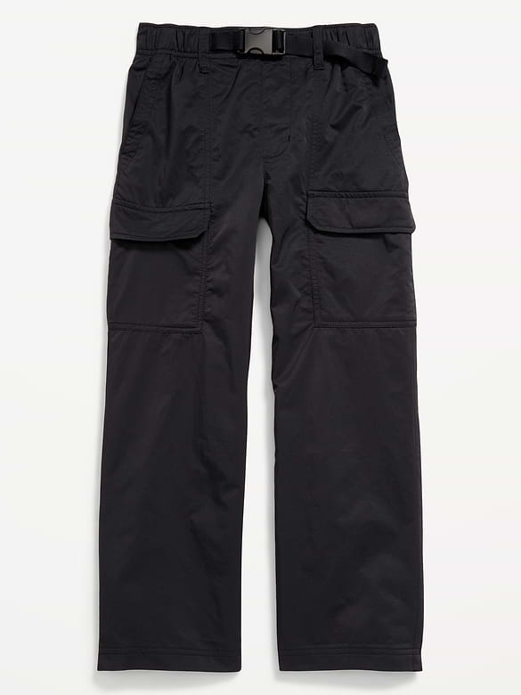 Pantalon cargo coupe très généreuse à taille extensible avec ceinture pour Garçon
