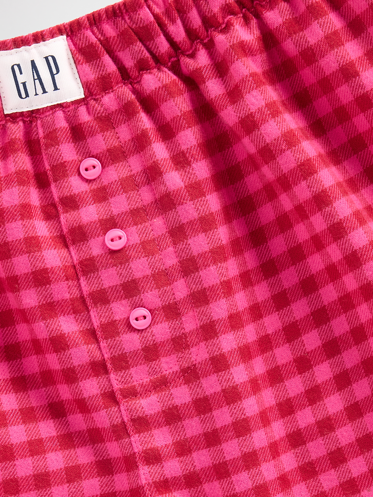 Image number 4 showing, Kids Recycled Flannel PJ Boxer Shorts