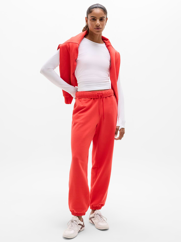 Image 2 of 5, Forever Fleece High Rise Jogger