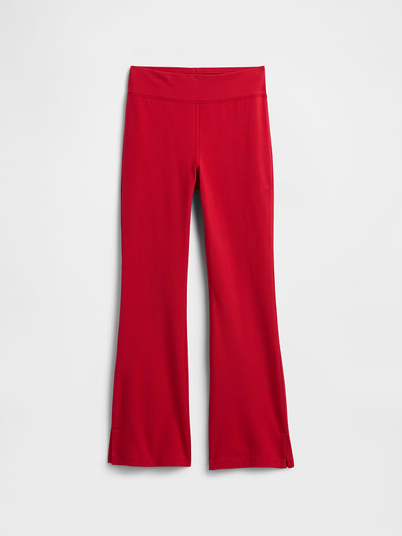 Kids Stretch Jersey Flare Leggings