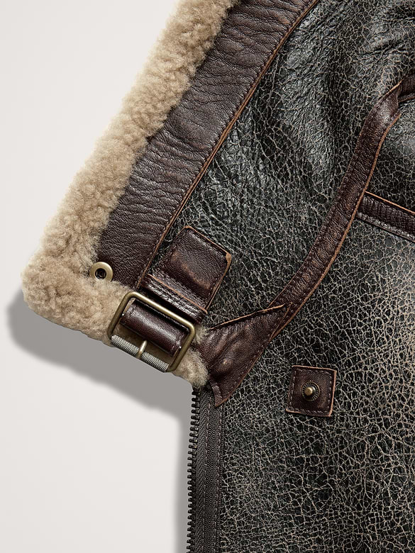 Shearling Flight Jacket