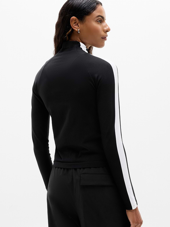 Renew Seamless Mock Neck Top