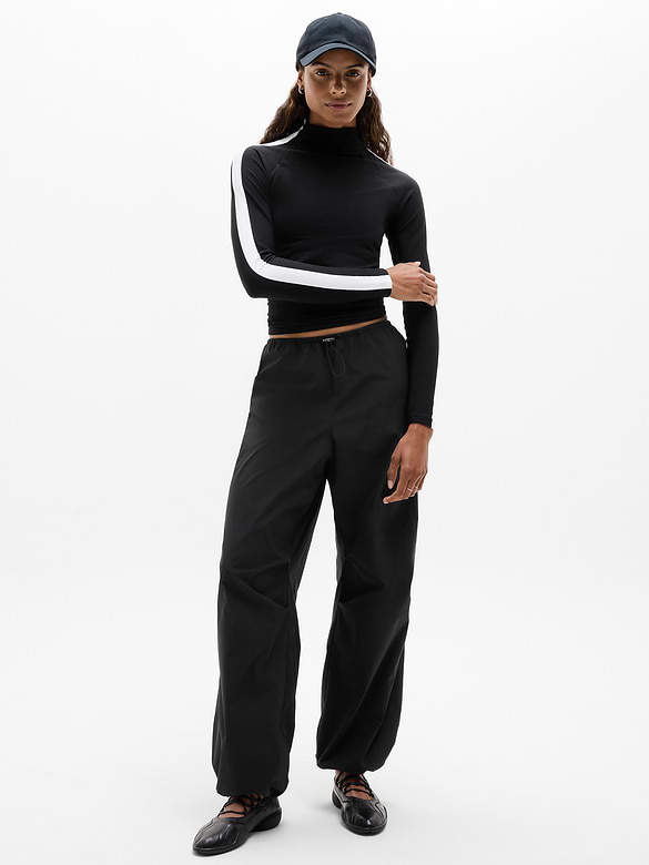 Renew Seamless Mock Neck Top