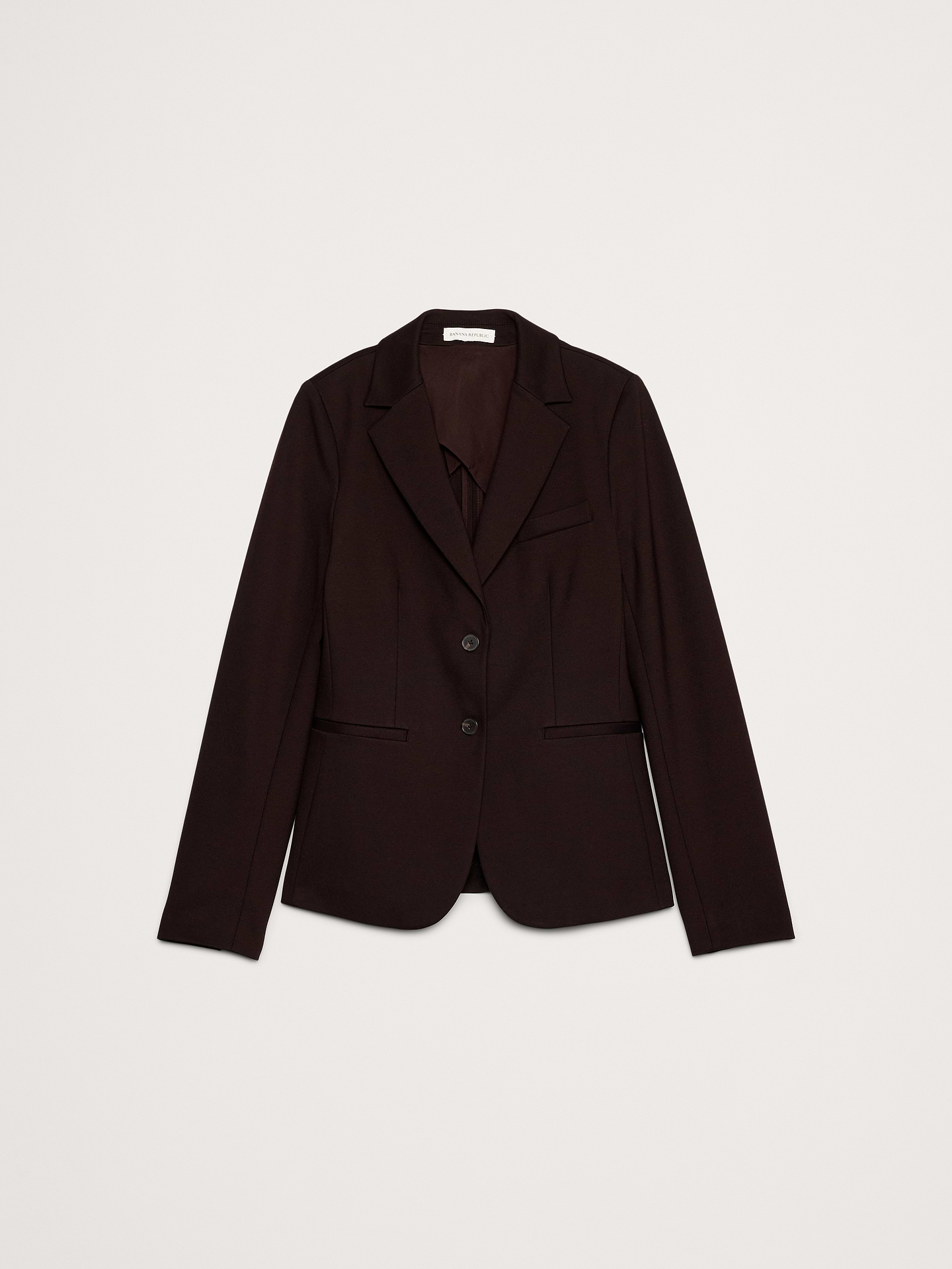 L'image numéro 5 présente Blazer tout-aller ajusté en tricot point de Rome