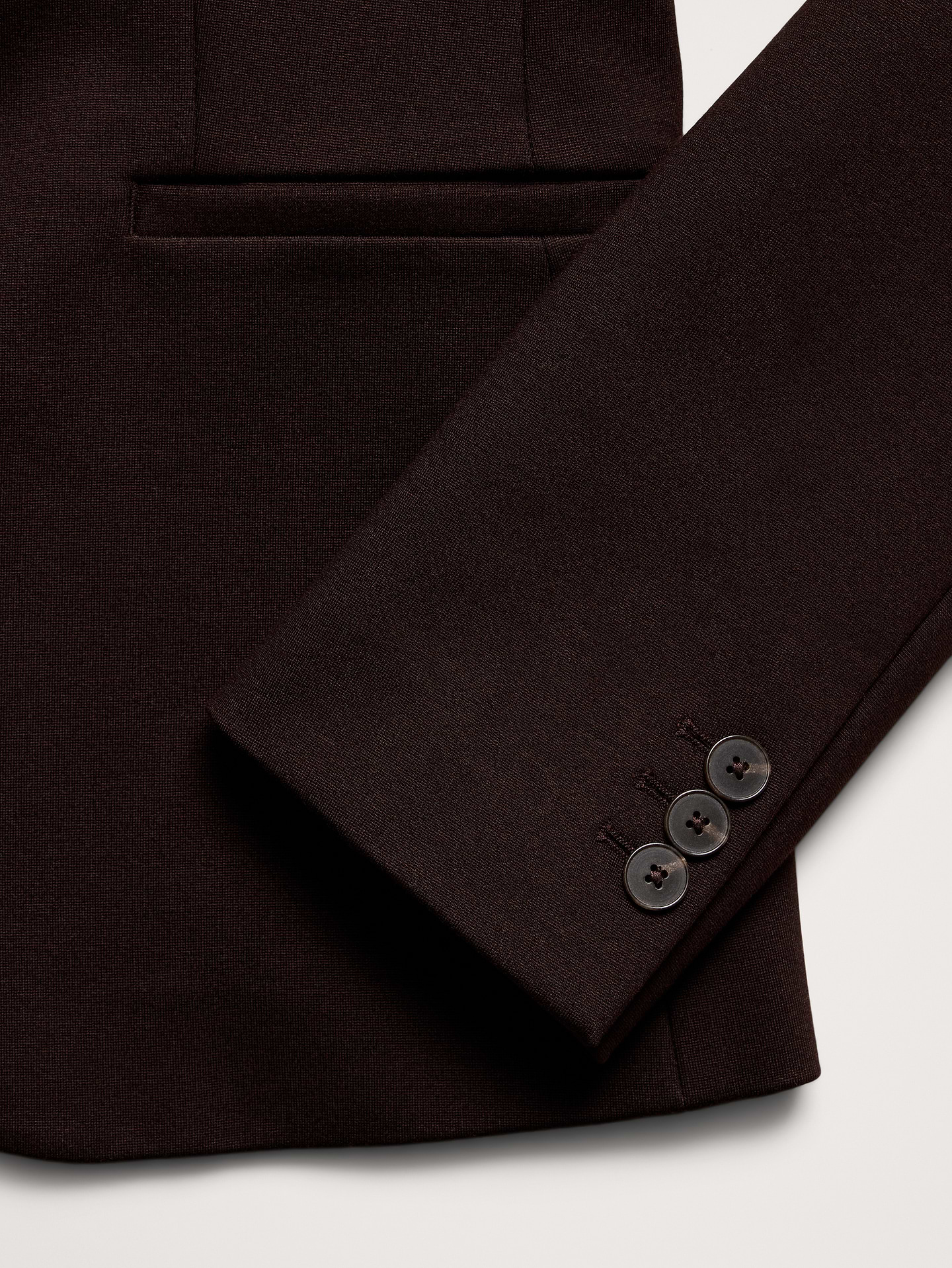 L'image numéro 7 présente Blazer tout-aller ajusté en tricot point de Rome