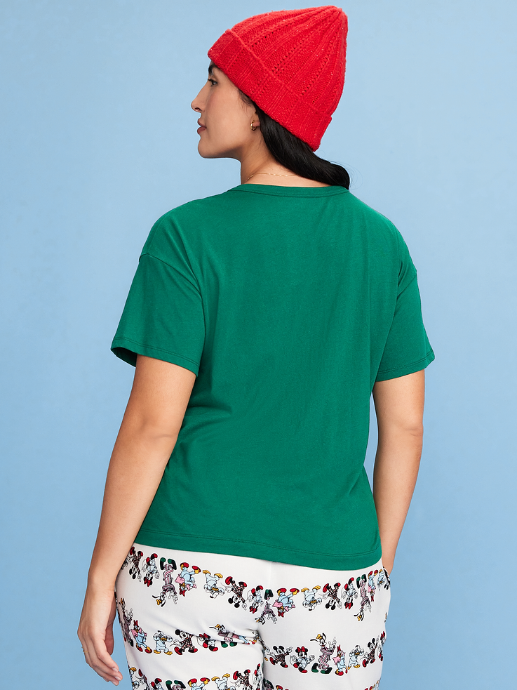 Image number 6 showing, Old Navy x Disney Logo-Graphic T-Shirt for Women