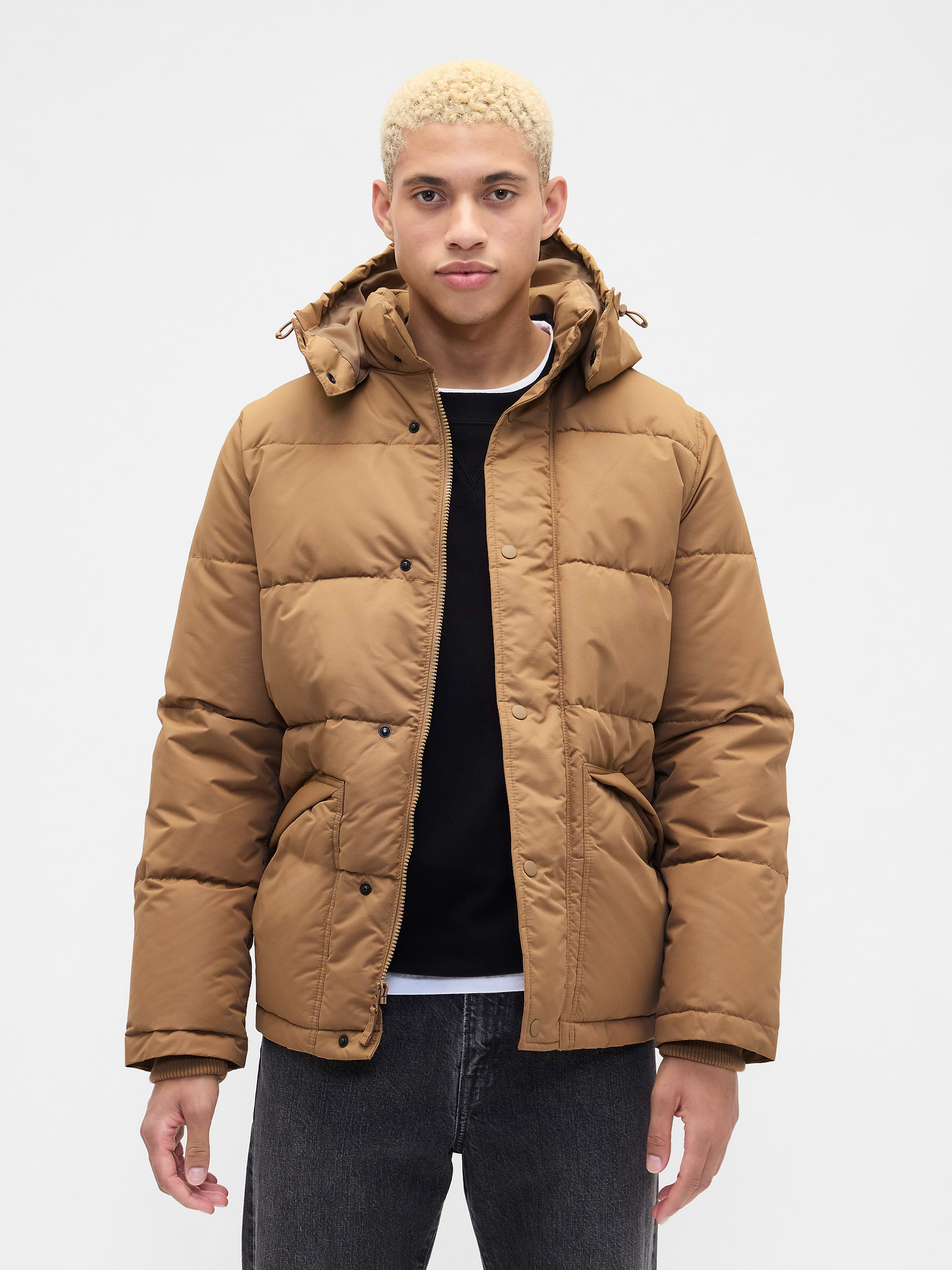 GAP COLDCONTROL MAX 中綿ジャケット M ColdControl Max Short Puffer Coat | Gap Factory