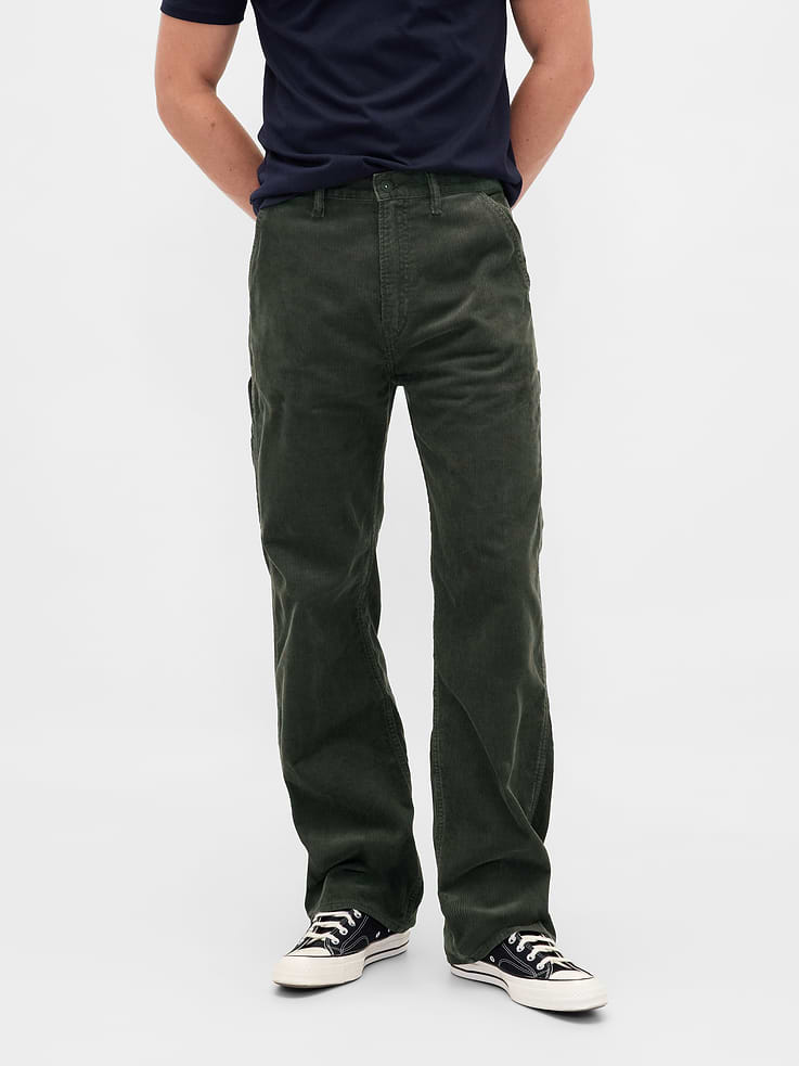 Image number 2 showing, Corduroy '90s Loose Carpenter Pants