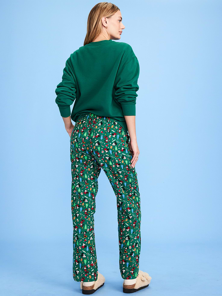 Image number 2 showing, Old Navy x Disney Mid-Rise Printed Flannel Pajama Pants for Women