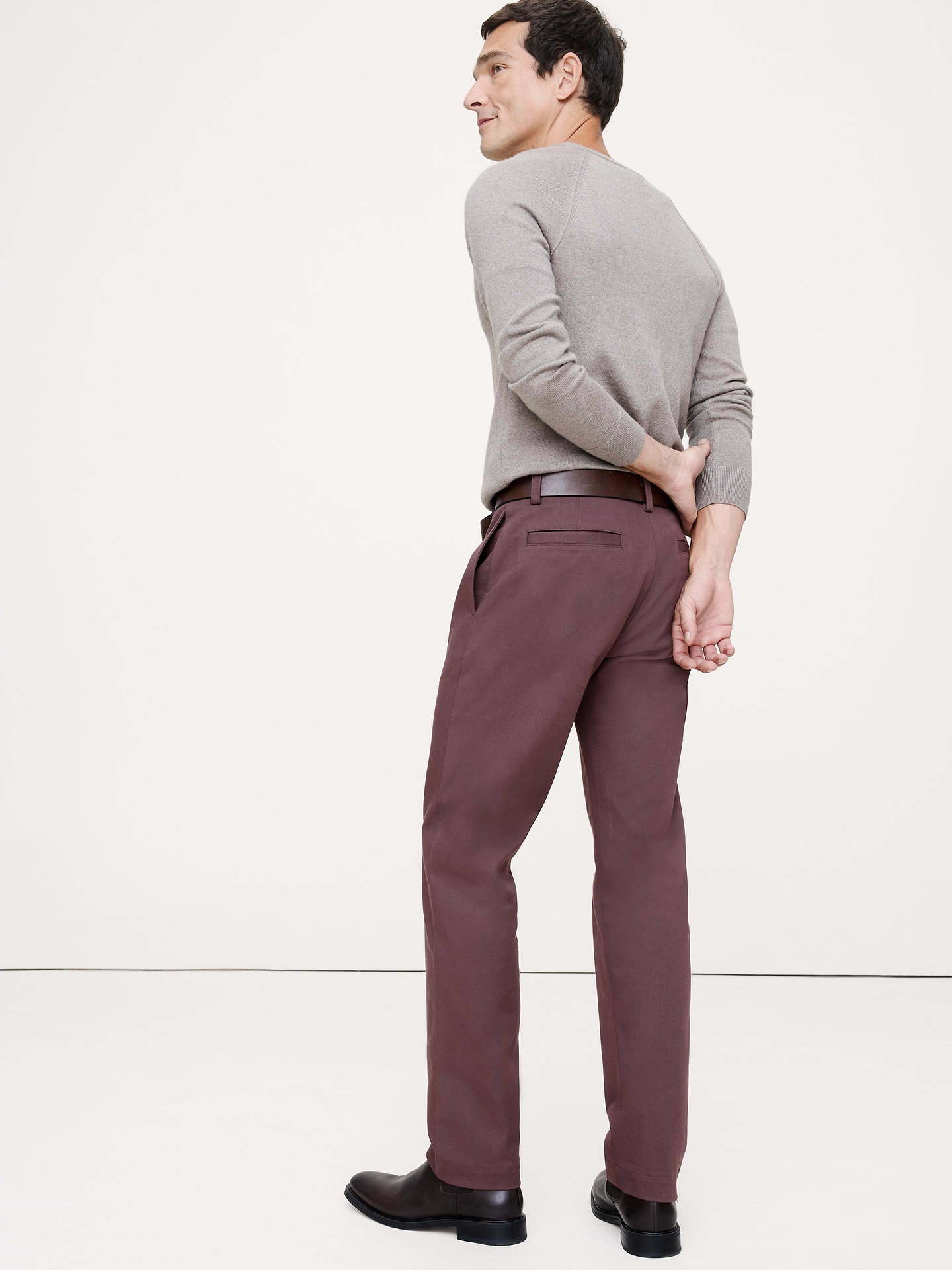 Image number 2 showing, Straight Italian-Stretch Chino
