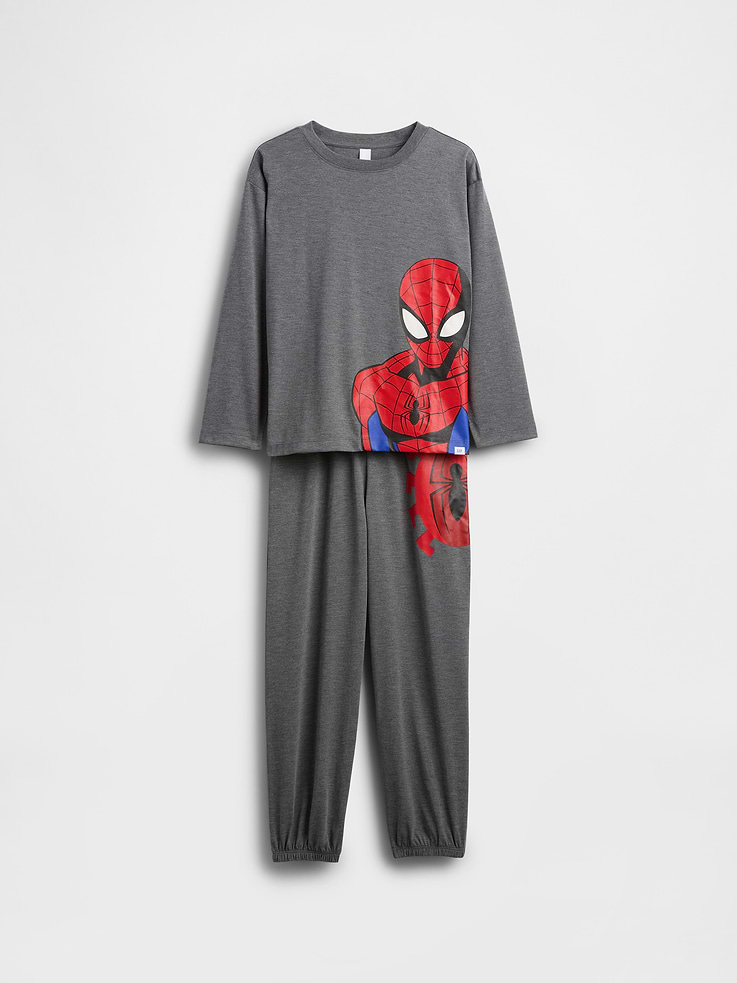 Image number 1 showing, Kids Spider-Man Recycled PJ Jogger Set