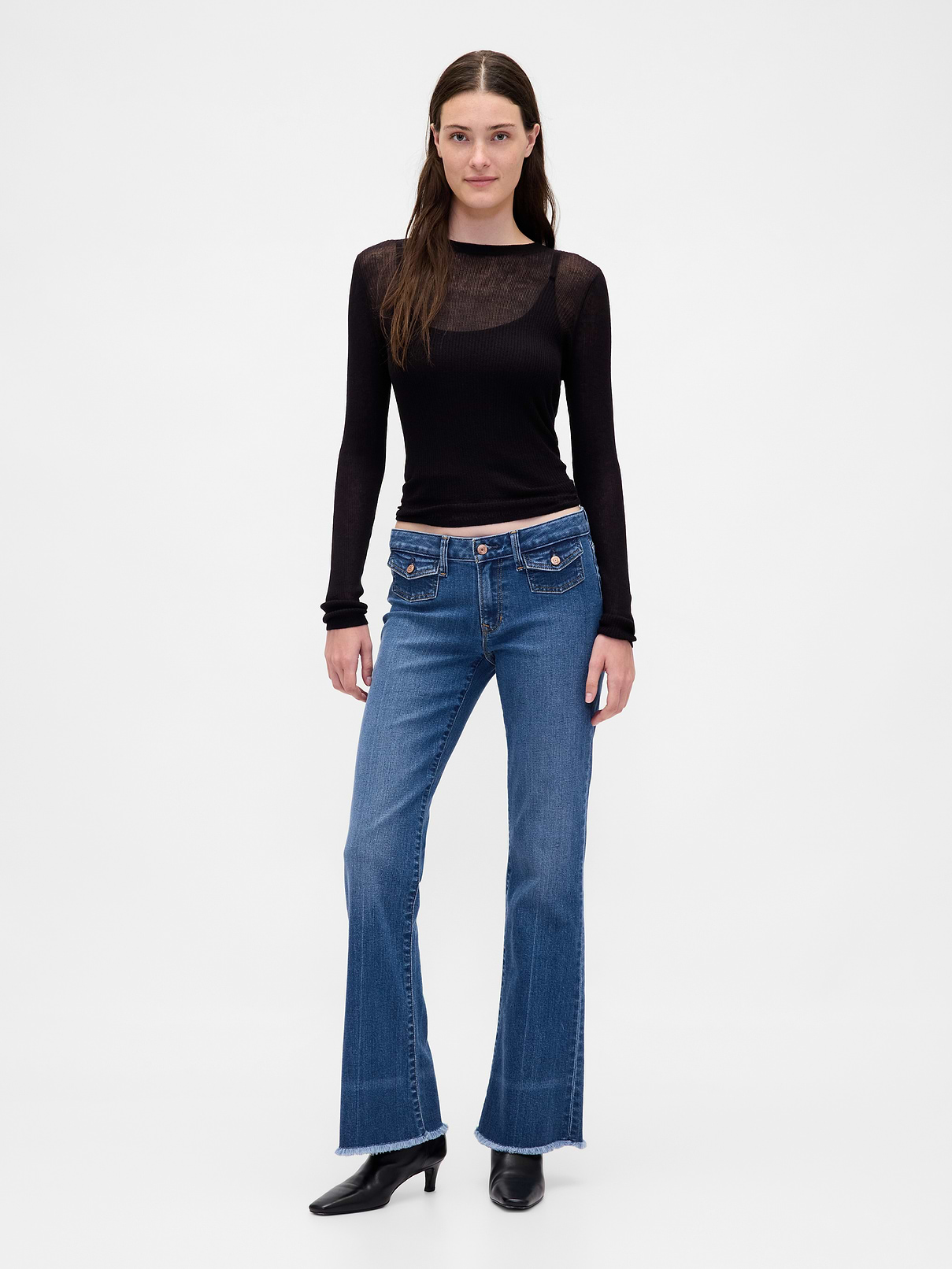 Low Rise Long & Lean Jeans