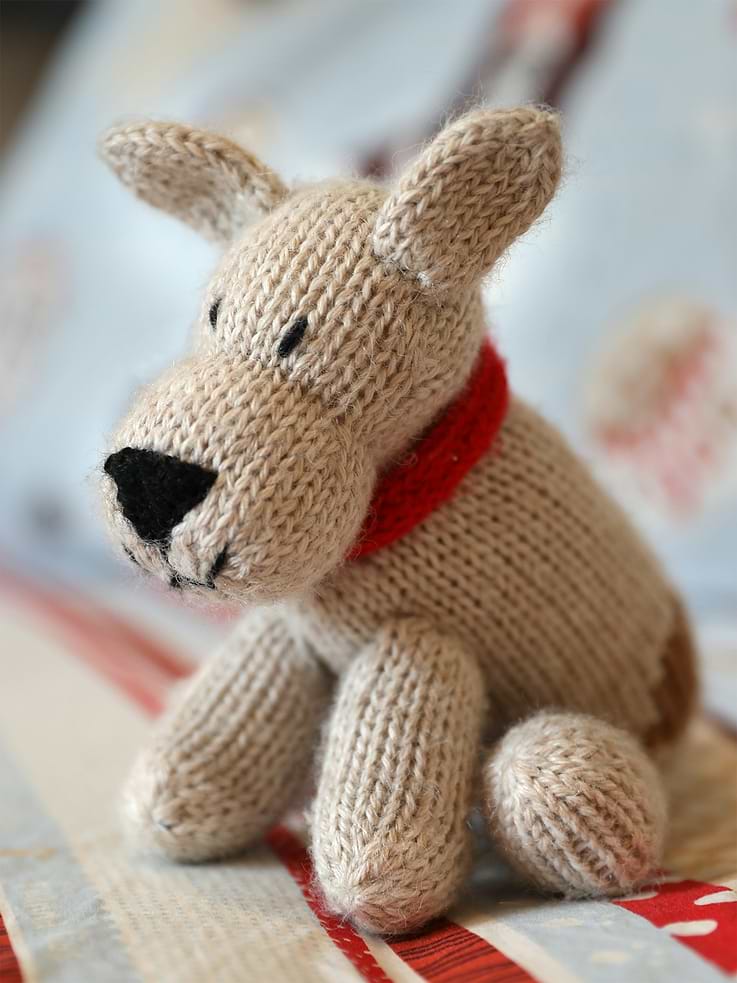 Image number 2 showing, Corgi Dog Knit Toy