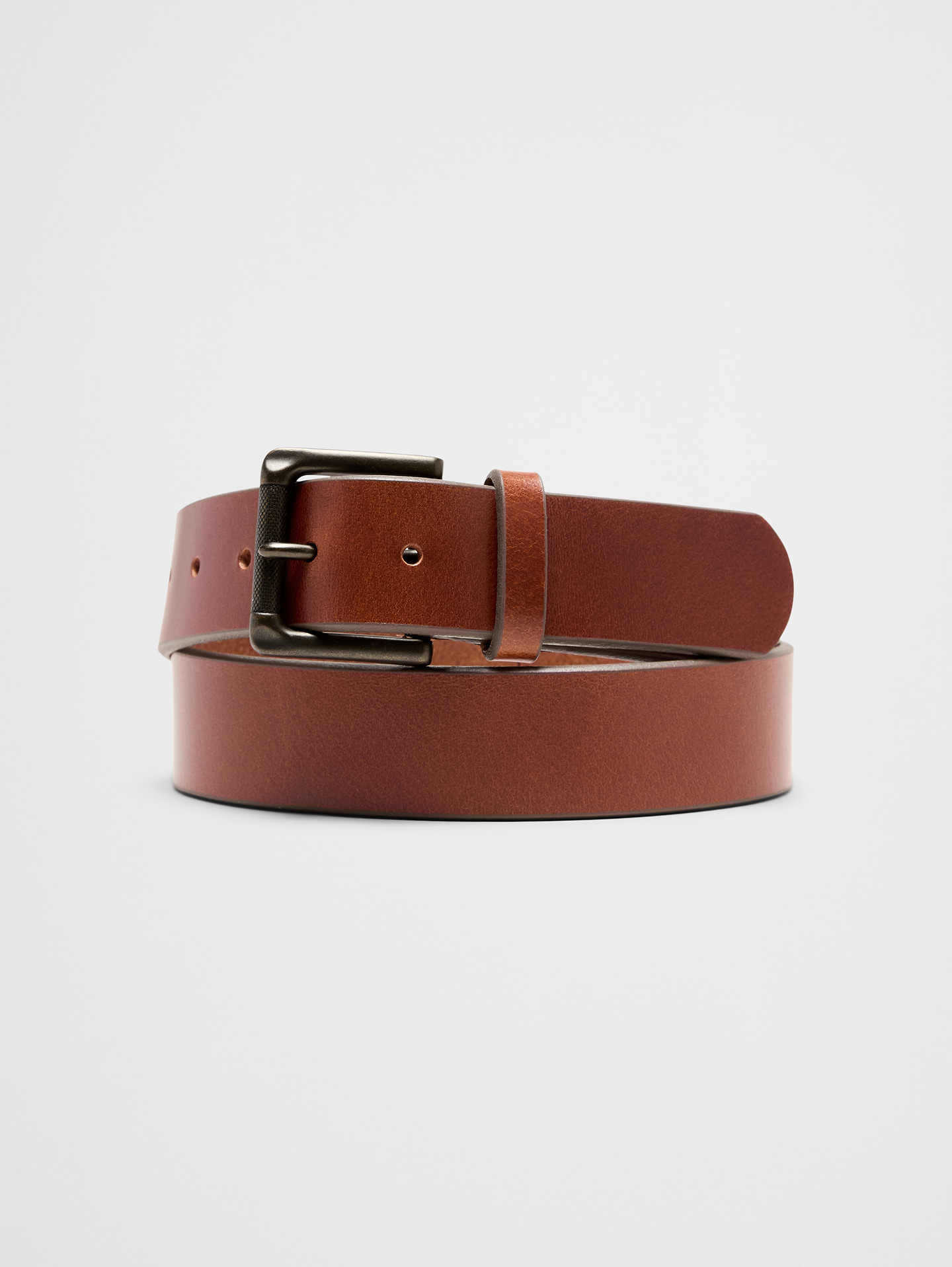 Image number 1 showing, Leather Casual Belt