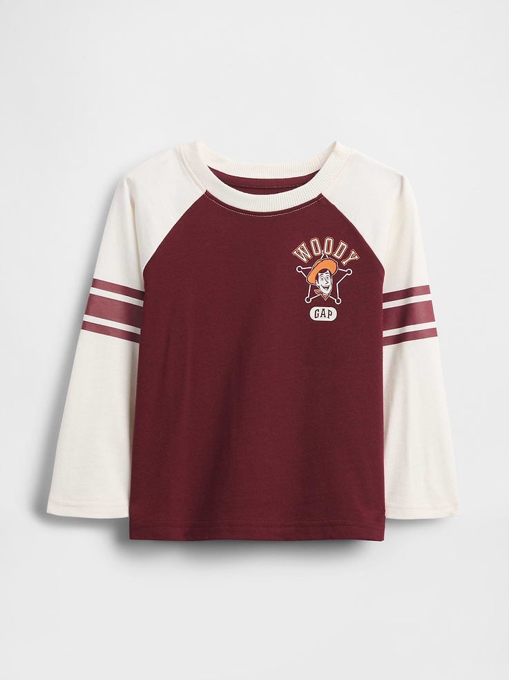 Image number 1 showing, Gap × Disney Baby & Toddler Raglan Jersey T-Shirt