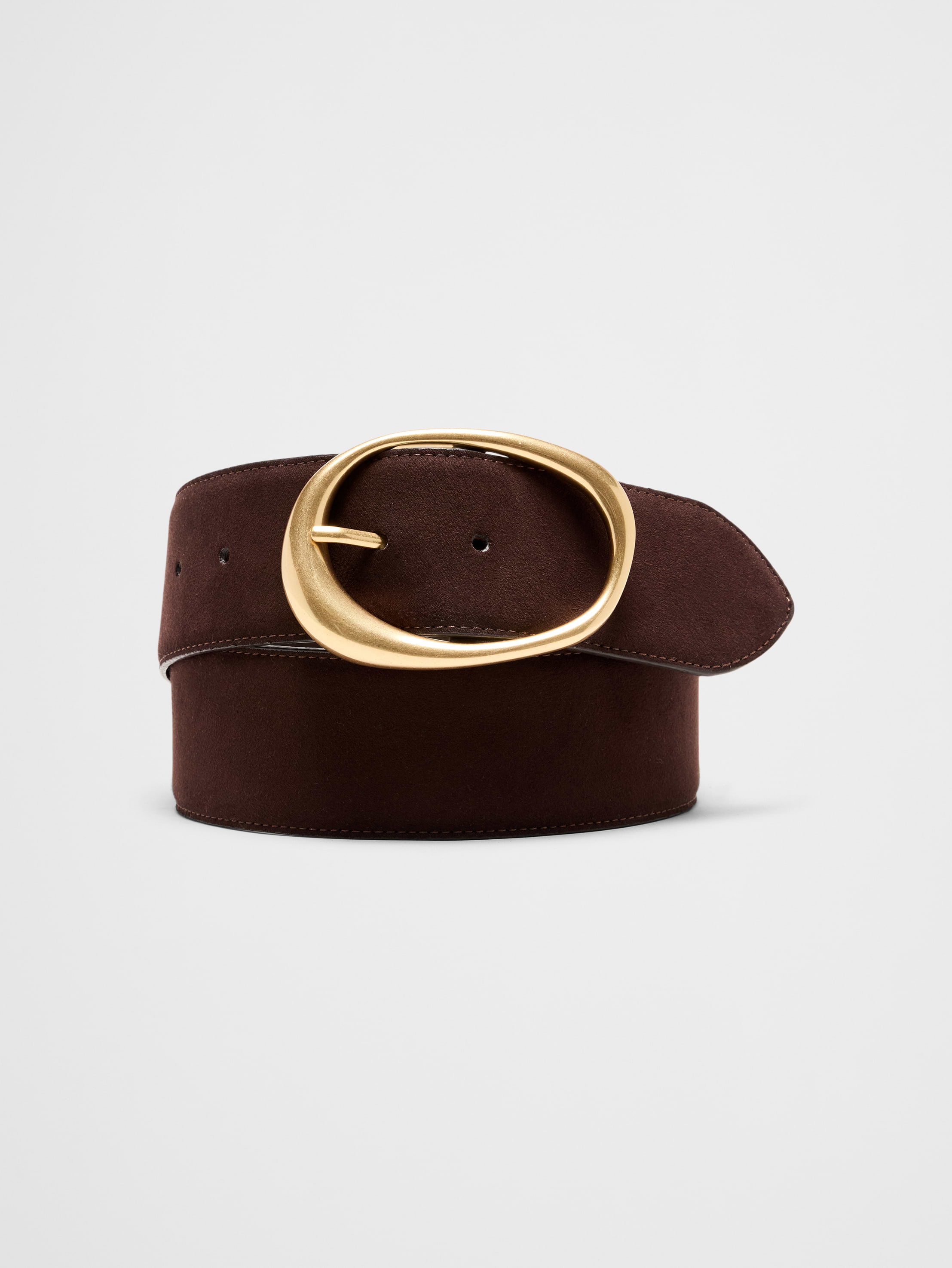 8121 3 Pack Suede Womens Elastic Wide Belts For Dresses Fashion Legendary Solid Brass Suede Wide Belt | Aritzia CA main image 3