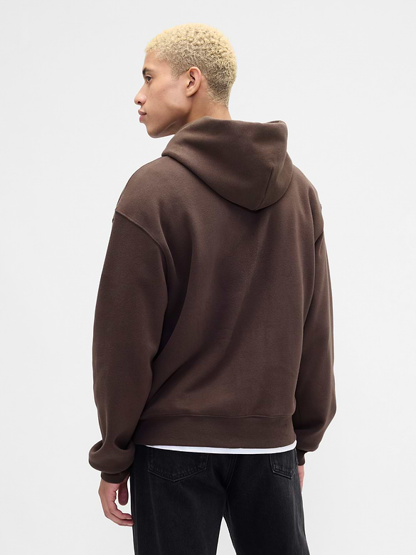Adult Vintage Soft Oversized Gap Mini-Logo Hoodie