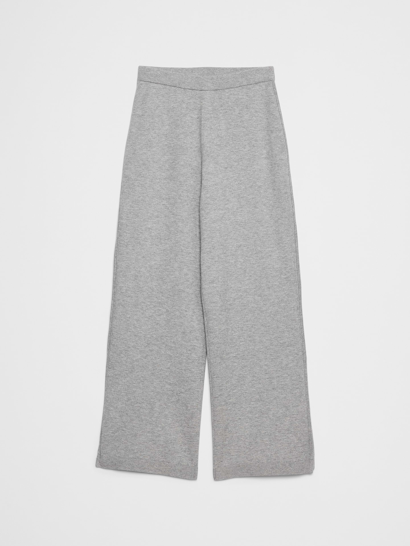 Image number 4 showing, Wide-Leg Mid-Rise Pull-On Sweater Pant