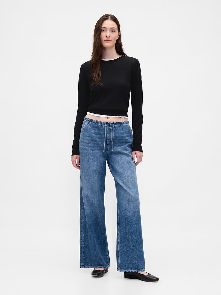 Image number 1 showing, Low Rise UltraSoft Easy '90s Loose Jeans