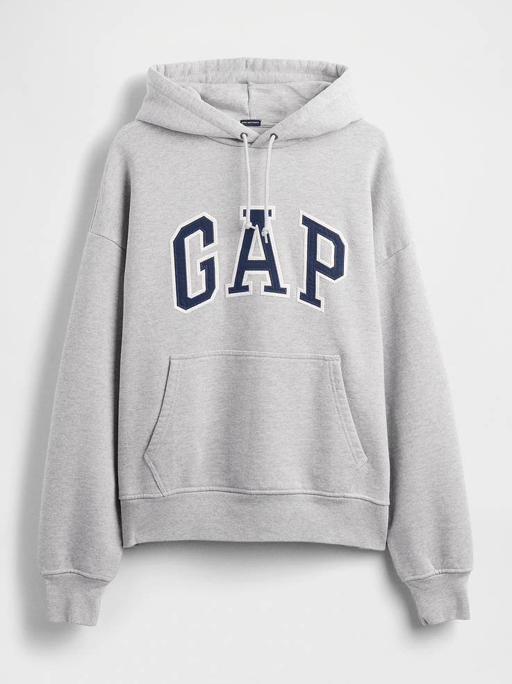 Image number 7 showing, Adult Extra Heavyweight French Terry Oversized Logo Hoodie