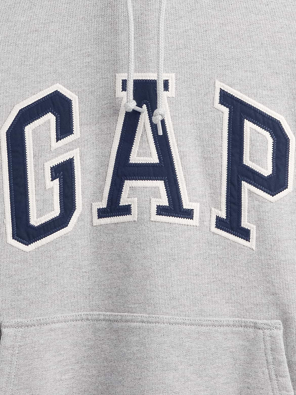 Adult Extra Heavyweight French Terry Oversized Logo Hoodie