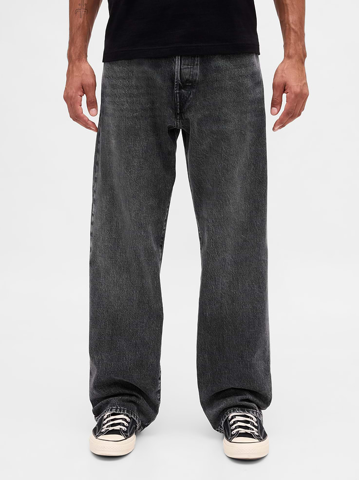 Image number 2 showing, '90s Loose Jeans