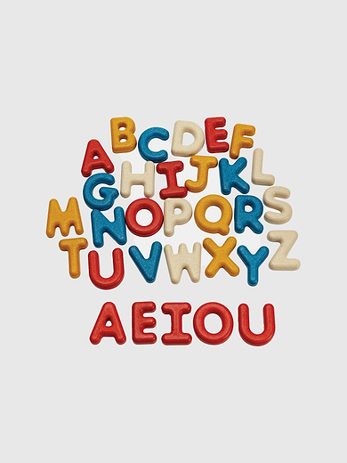 Image number 2 showing, Upper Case Alphabet Language Skills Set