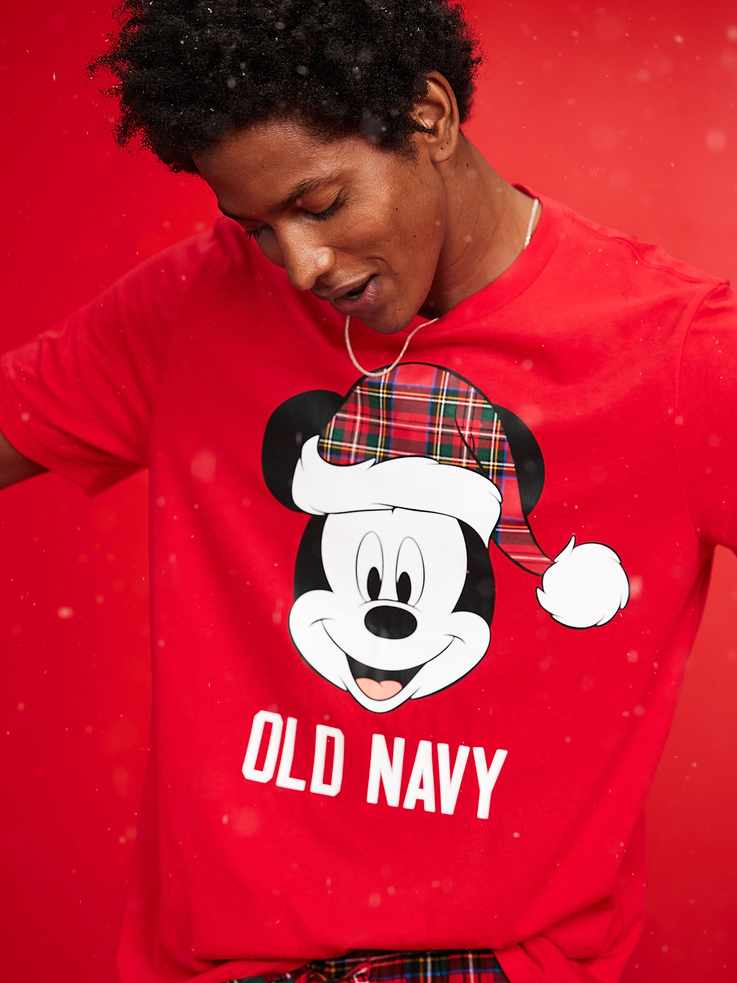 Image number 1 showing, Old Navy x Disney Holiday-Graphic T-Shirt for Men