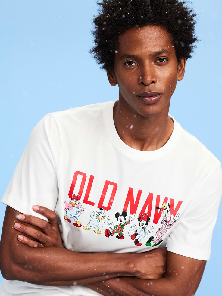 Image number 1 showing, Old Navy x Disney Holiday-Graphic T-Shirt for Men