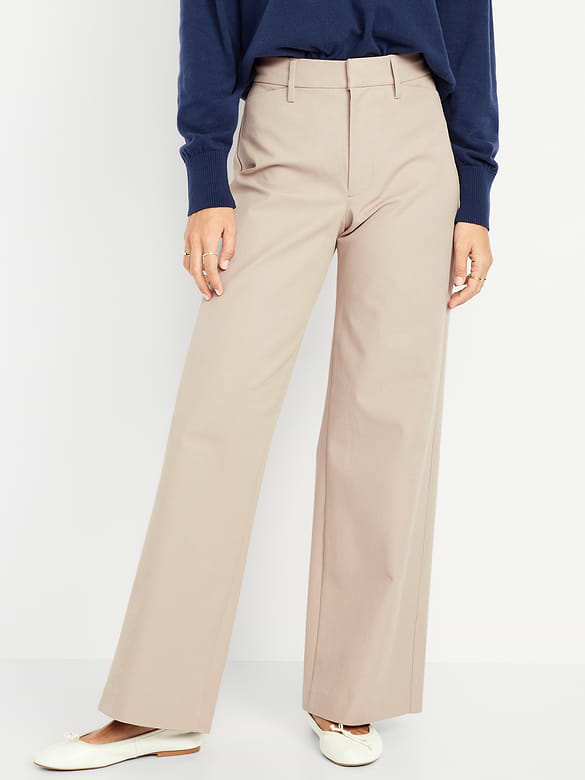 High-Waisted Pixie Super Wide-Leg Pants