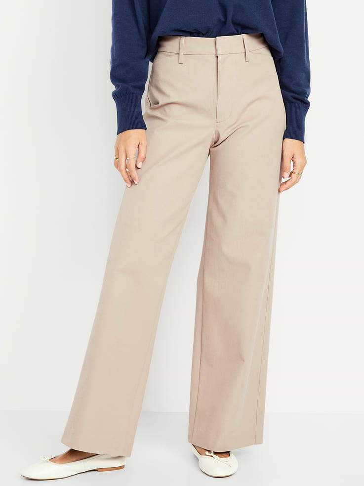 Image number 2 showing, High-Waisted Pixie Super Wide-Leg Pants