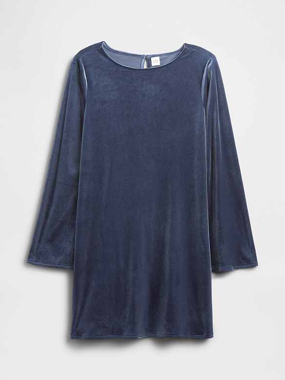 Satin Boatneck Mini Dress
