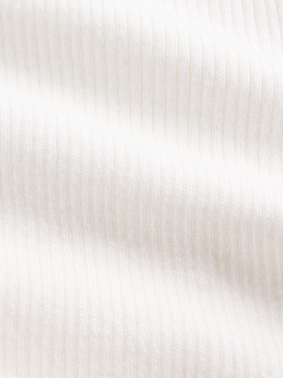 Ribbed Off-Shoulder Sweater