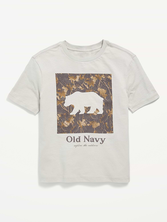 Short-Sleeve Logo-Graphic T-Shirt for Boys