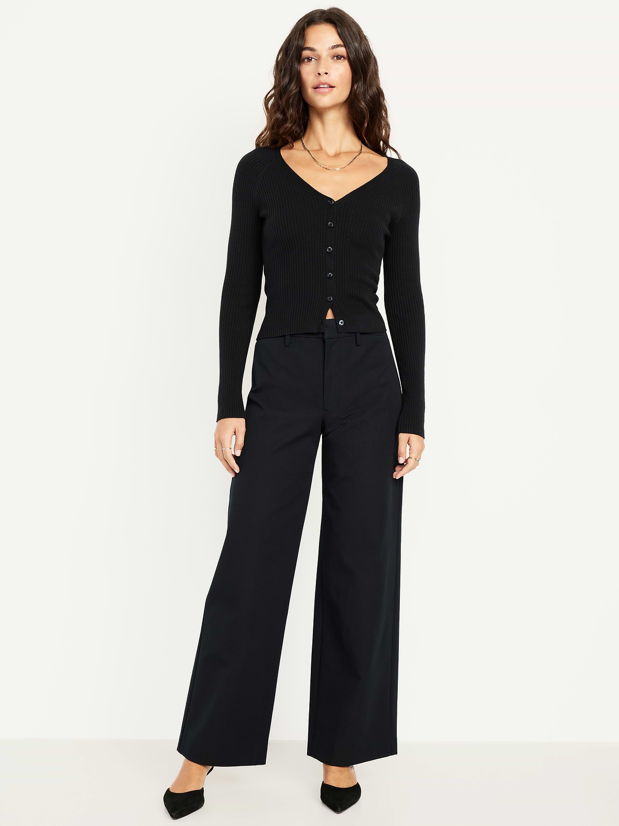 High-Waisted Pixie Super Wide-Leg Pants